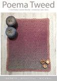 Poema Tweed Baby Crochet Blankie Kit