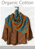 cy232 Organic Cotton Crochet Shawl Kit