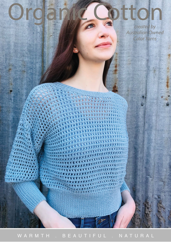 CY 234 Organic Cotton Sweater Kit With Options