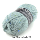 CY145 Cascade/ Cacade Tweed Ridges Blanket Kit