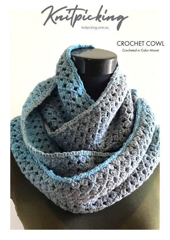 KP-023 Calor Monet Crochet Cowl Kit